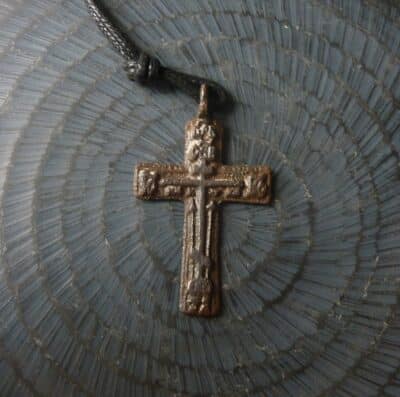 Antique Russian Cross pendant  (5122) Antique Jewellery 12
