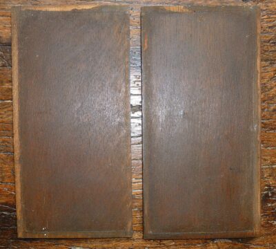 A Pair of small 18th century carved oak panels (7118) Antique Art 7