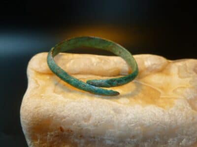 Antique Ancient Viking Norse Bronze Bracelet (5106) Antique Bracelets 10