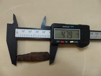 Chisel, Tiny ancient artifact, an artisans iron chisel tool (5067) antique chisel, Antique Collectibles 17