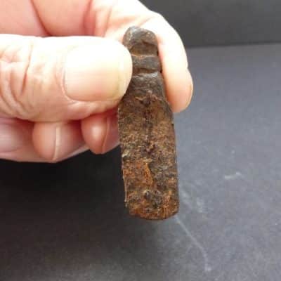 Chisel, Tiny ancient artifact, an artisans iron chisel tool (5067) antique chisel, Antique Collectibles 4