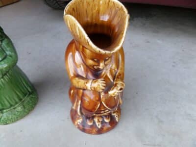 LORD & LADY TOBY JUGS  Treacle Glazed 1870's - Image 2