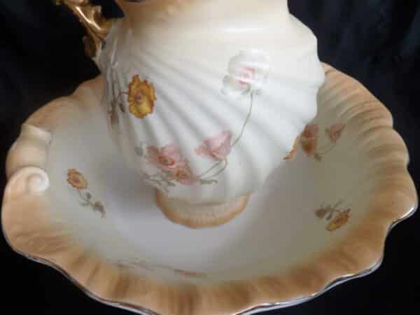 A VICTORIAN JUG & BASIN SET. BEAUTIFUL INDEED! Antique Ceramics 4