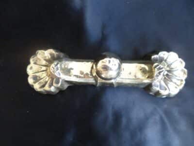 A VICTORIAN BRASS DESK TIDY (or DOOR STOP) VICTORIAN (c1870's) - Image 6