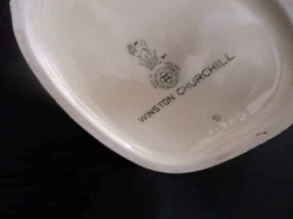 A ROYAL DOULTON CHARACTER JUG. SIR WINSTON CHURCHILL - Image 4