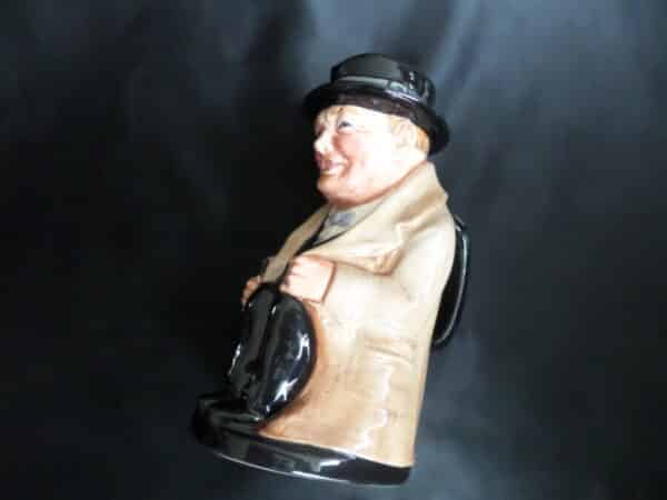 A ROYAL DOULTON CHARACTER JUG. SIR WINSTON CHURCHILL - Image 5