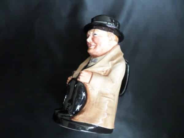 A ROYAL DOULTON CHARACTER JUG. SIR WINSTON CHURCHILL Antique Ceramics 7