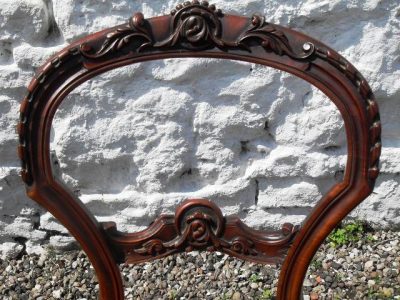 SOLD Set of 6 Victorian Mahogany chairs Antique Antique Chairs 4