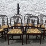 SOLD 8 Victorian S&H Jewell mahogany dining chairs Antiques Scotland Antique Chairs