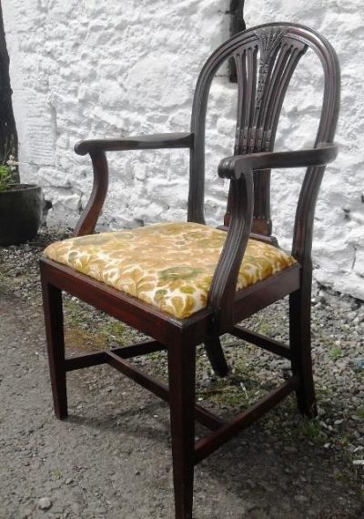 SOLD 8 Victorian S&H Jewell mahogany dining chairs - Image 3