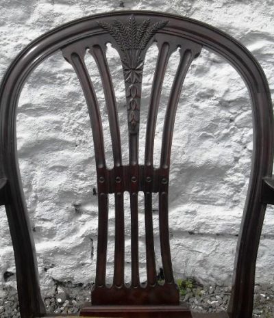 SOLD 8 Victorian S&H Jewell mahogany dining chairs Antiques Scotland Antique Chairs 7
