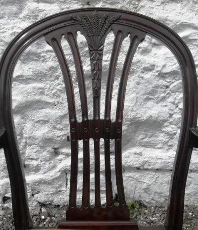 SOLD 8 Victorian S&H Jewell mahogany dining chairs - Image 5