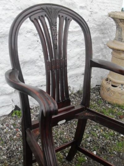 SOLD 8 Victorian S&H Jewell mahogany dining chairs Antiques Scotland Antique Chairs 6