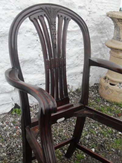 SOLD 8 Victorian S&H Jewell mahogany dining chairs - Image 4