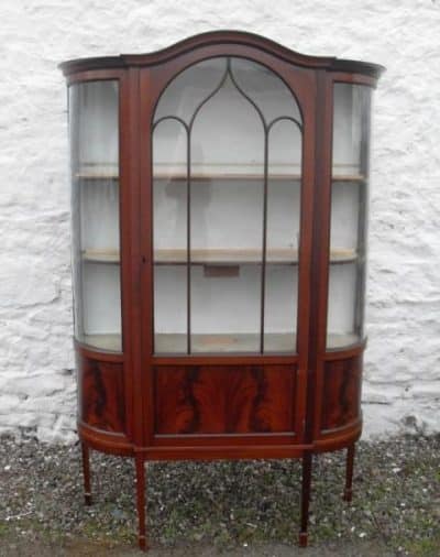 SOLD Edwardian mahogany display cabinet