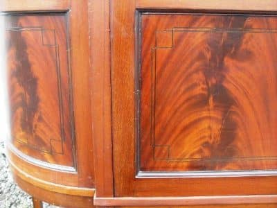 SOLD Edwardian mahogany display cabinet Andrew Christie Antique Art 5