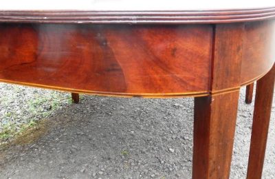 SOLD Georgian double D end dining table 18th Cent Antique Tables 6