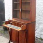 SOLD Regency period mahogany secretaire bookcase 19th century Antique Bookcases