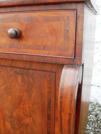 SOLD Regency period mahogany secretaire bookcase - Image 3
