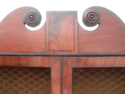 SOLD Regency period mahogany secretaire bookcase - Image 5