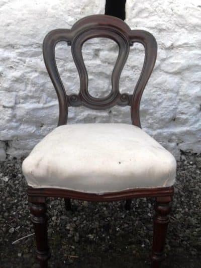 SOLD Set 12 Victorian mahogany dining chairs Antique Chairs Antique Chairs 5