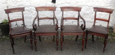 SOLD Set of 4 Early Victorian dining chairs Antique Antique Chairs 4