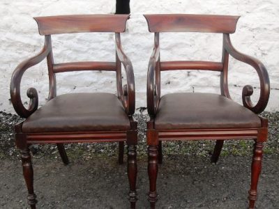 SOLD Set of 4 Early Victorian dining chairs Antique Antique Chairs 6