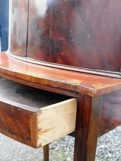 SOLD Edwardian mahogany cabinet on stand - Image 4