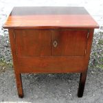 Georgian mahogany bed cabinet 18th Cent Bedroom Antiques