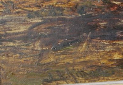 James A Aitken (1846-1930), oil on canvas - Image 2