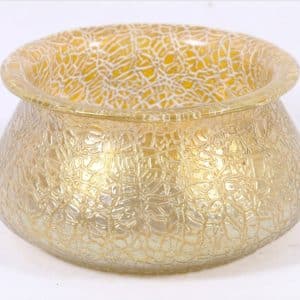 Loetz Candia Iridescent glass bowl Antiques Scotland Collectors Glass