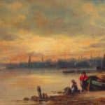 Samuel Bough Scottish painting (1822-1878) Antiques Scotland Antique Art