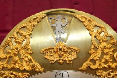 18th century mahogany longcase clock with eight day musical movement on eight bells, (Royal Clockmaker) 17th cent clocks Antique Clocks 5