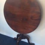 A good mid Georgian mahogany snap top table 18th Cent Antique Tables