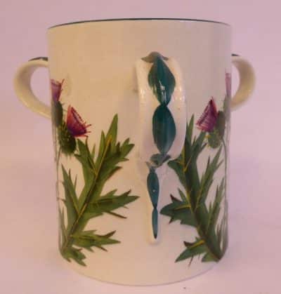 A Wemyss ware pottery Tyg. Thistles. - Image 4