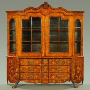 Dutch Marquetry Cabinet 18th Cent Antique Cabinets