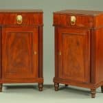 Regency pedestal mahogany sideboards Antiques Scotland Antique Cabinets