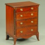 A small Georgian four drawer chest of drawers Antiques Scotland Antique Chest Of Drawers