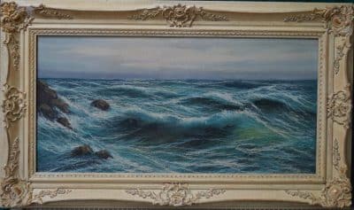 Seascape Oil on canvas