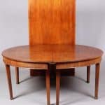 Georgian mahogany D end dining table Antiques Scotland Antique Tables