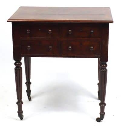 A William IV mahogany side table Antique side tables Antique Tables 3