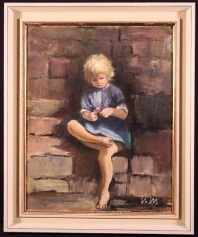 Valerie Mackenzie RA. Oil painting
