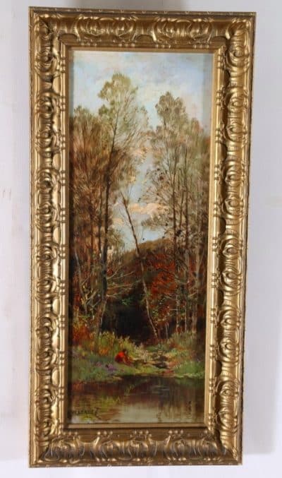 Benjamin Williams Leader Oil painting Antiques Scotland Antique Art 3