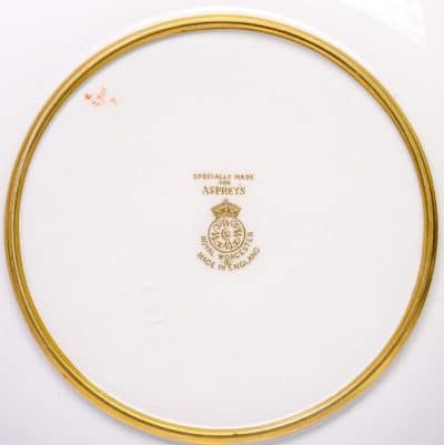 Royal Worcester Asprey, cabinet plate, By James Stinton - Image 2