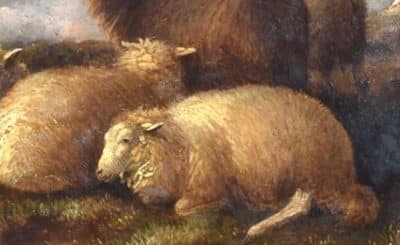 Thomas Sydney Cooper. (1803-1902) Oil on canvas. - Image 2