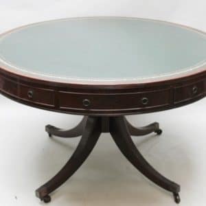 SOLD 18th cent Georgian mahogany drum table Antiques Scotland Antique Tables