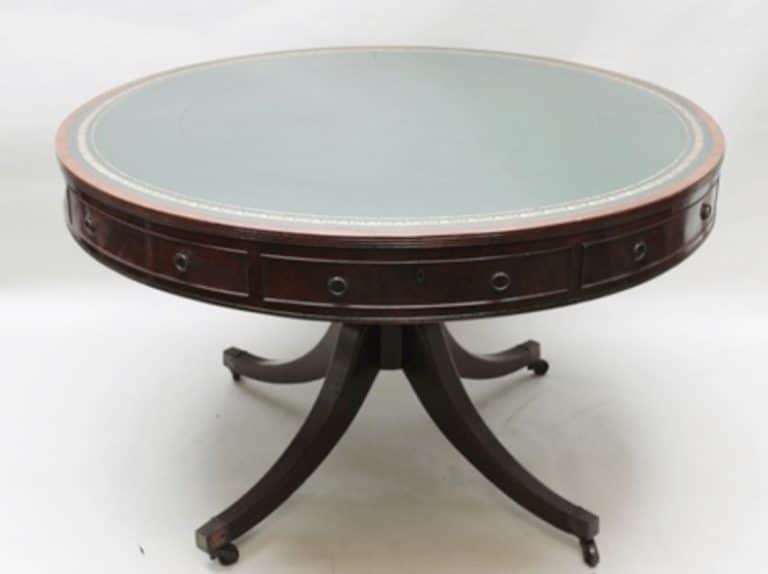 SOLD 18th cent Georgian mahogany drum table