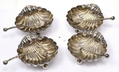 SOLD Victorian silver salts
