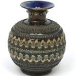 SOLD 19th century Doulton Lambeth stoneware vase Antiques Scotland Antique Ceramics