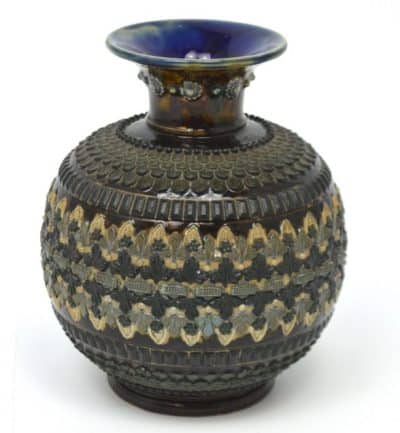 SOLD 19th century Doulton Lambeth stoneware vase Antiques Scotland Antique Ceramics 3